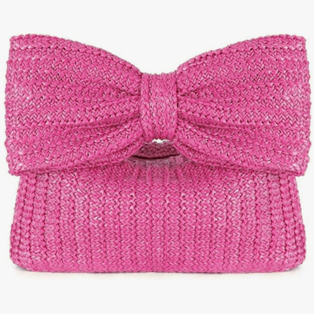 Haute Pink Bow Purse